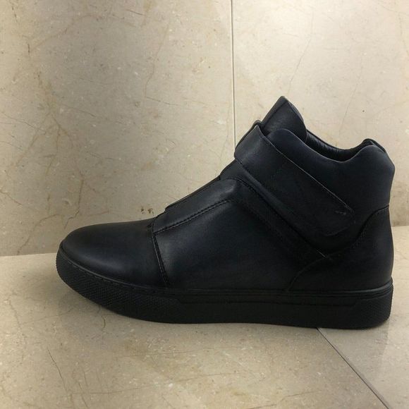 J75 By Jump New York Mens Scully Blue Leather High Top Sneaker Shoes Size 9.5 - Picture 1 of 11